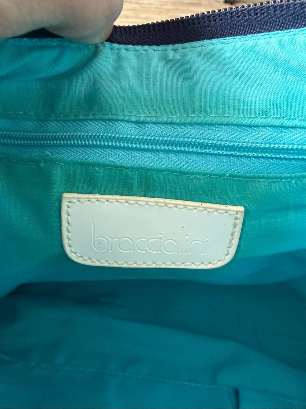 Braccialini Cartoline Venezia italian hobo handbag